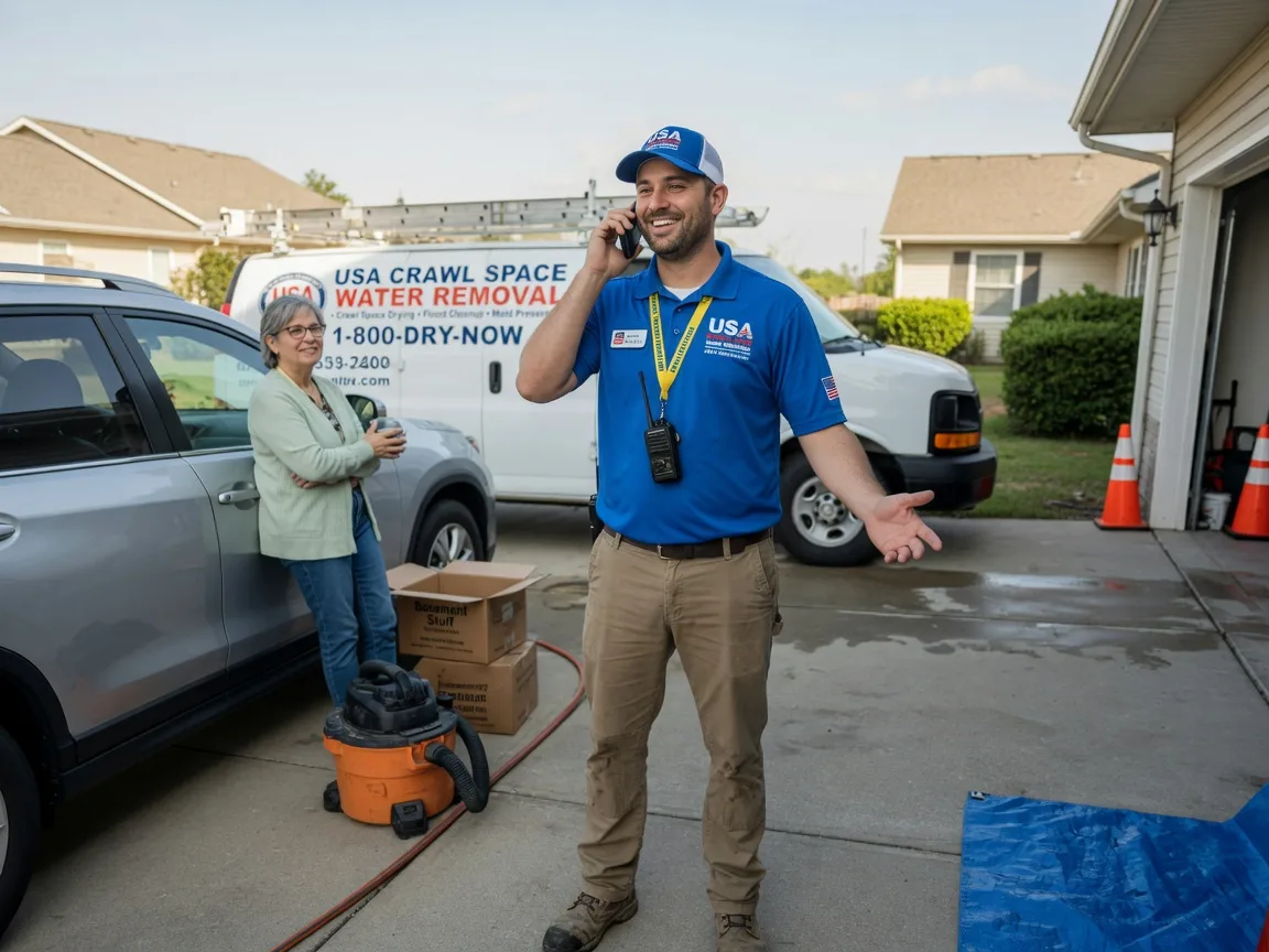 Crawl Space Water Removal Ingleside, MD FAQs
